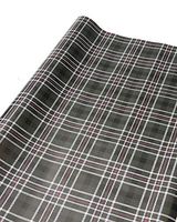 Mara-Mi Green Plaid Gift Wrap Paper