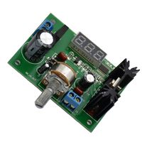 ULTECHNOVO Power Step Down Module LED Display Voltage Regulator Step-Down Control Adjustable Digital Module Power Converter AC/DC to 5V 12V