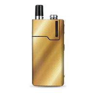 IT'S A SKIN Decal Vinyl Wrap Compatible with Lost Vape Orion Q/Gold Pattern Shiney