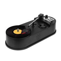Honlibey Turntable to MP3 Converter, Record Player Vinyl to MP3 Recording, Convert Vinyl Record to MP3 in USB Flash Disk/Micro SD Card, Support 33 PRM or 45 PRM LP