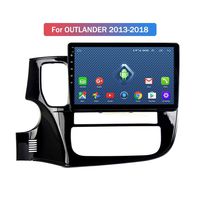 Foof Car GPS Navigation Vehicle GPS Navigation Car System for Mitsubishi Outlander 2013-2018 Navigator 10 Inch Touch Screen Multimedia Support Hands-Free Calling,4gwifi2g+32g