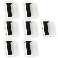 Theater Solutions TS50W in Wall Speakers Surround Sound Home Theater 7 Speaker Set