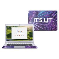 Mightyskins Skin Compatible with Acer Chromebook 14" Cb3-431 - Its Lit | Protective, Durable, and Unique Vinyl Decal Wrap Cover | Easy to Apply, Remove, and Change Styles | Made in The USA