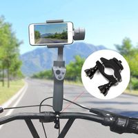 Tineer Bike Bracket Bicycle Mount Holder Clip for DJI OSMO Mobile 2/Zhiyun Smooth 4 Stabilizer Bike Clamp Handheld Gimbal Stabilizer Accessories