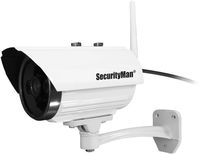 Securityman IPCAM-SDII Smartphone App Based, Outdoor Wi-Fi Security Camera (Black)