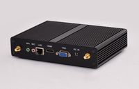 New Intel Haswell Celeron 2980U Mini Box PC Fanless PC HTPC with 2G RAM and 32G SSD Support Linux/Windows USB3.0 WiFi Included GbE VGA HDMI HD 1080P Media Player
