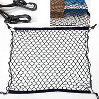 Fushida Rollator Mesh Bag, Walker Basket, Isolation Storage Net Pouch with Elastic String, Universal Wheelchair Storage Bag Size 27.5 x 27.5 inches(Black Mesh, FGJ770)