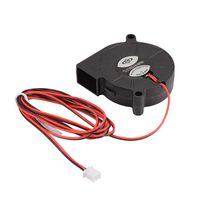 Romerofs 5015 Fan Bearing Blower Cooling Fan DC 12V 0.14A Computer PC Sleeve 2 Pin Air Ejector Fan 3D printer accessories