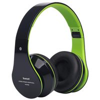 Wireless Headphones, AutumnFall Foldable Wireless Bluetooth Over-ear Stereo Headphone Headset Earphones, Stereo Audio Support TF Card and Hands-free Calling Function (F)