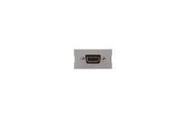 Leviton 41290-HDG 1 Unit High Multimedia Outlet System HDMI Feedthrough, Grey
