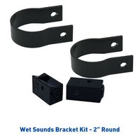 Wet Sounds Stealth Mounting Bracket Kit - Slider Bracket and Round 2" Tube clamp