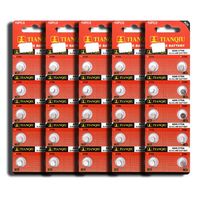 AG0 379A LR63 SR63 LR521 Button Cell Batteries [50-Pack]