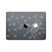 DowBier MacBook Decal Vinyl PVC Transparent Skin Sticker Cover Anti-Scratch Skin ( Pro 13 inch A1989 A1706 A1708, Pattern F)