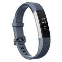Keasy Replacement Bands Compatible for Fitbit Alta and Fitbit Alta HR, Sport Bands with Secure Metal Buckle(Rock Blue,Small(5.5"-6.7"))