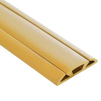 UT Wire Neoprene 3-Channel Cord Protector & Concealer - 15FT Long - Tan