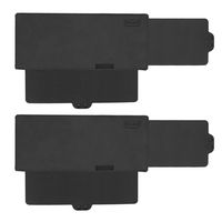 SAILEAD Sun Visor Sunshade Extender for Car, Opaque Side Window Sun Visor Extender Windshield Sunshade and UV Rays Blocker, 2 Piece