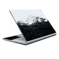 MightySkins Skin Compatible with Microsoft Surface Book 2 13" (2017) - Mountain Waves | Protective, Durable, and Unique Vinyl Decal wrap Cover | Easy to Apply, Remove | Made in The USA