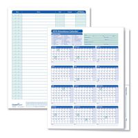 ComplyRight 2019 Attendance Calendar Folder, Pack of 25