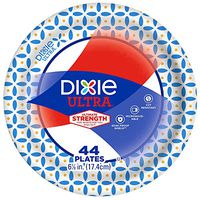 Dixie Ultra Paper Dessert Plates, 6 7/8", 44 Ct