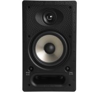 Polk 65-RT In-Wall Speaker - The Vanishing Series with Premium Sound | Power Port & Paintable Wafer-Thin Sheer Grille | Dual Band-Pass Bass Ports for Low Frequencies
