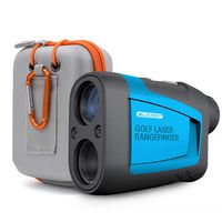 HZXVOGEN Golf Rangefinder 6X Laser Range Finder 656 Yards Flag-Lock Slope Tech 4 Scan Mode Linear & Vertical Distance Angle & Speed Measurement, Fog Resistant - Tournament