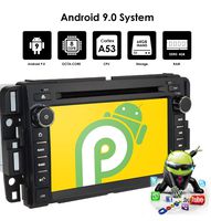 Android 9.0 Car Stereo DVD Player for GMC Chevy Silverado 1500 Sierra 7 inch Octa Core Double Din in Dash Touchscreen FM/AM Radio Receiver Navigation Bluetooth