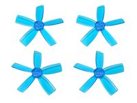 Microheli Plastic 5-Blade Propeller 2035 CW/CCW (BLUE) - Blade Torrent 110 FPV