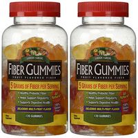 Garden Greens Fiber Gummies - 120 Ea (Pack of 2)