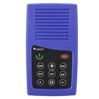 Yoidesu Audio Bible Player Solar Charging E-Bible eReader Tablet Built-in 4G Capacity 350mAh Battery (English Blue)