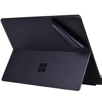 Xisiciao Ultra-Thin Body Skin Sticker for New Microsoft Surface Pro X (2019 Released), 13 Inch Back Decal, Vinyl Decorative Laptop Cover Protector Accessories. (Matte Black Body Sticker)