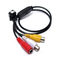 Leoie CCTV Screw Mini Wired Video Audio Camera PAL/NTSC Camera  NTSC System