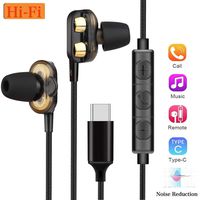 USB C Headphones, Aproo HiFi Stereo Type C Earbuds USB C Earphones with Mic & Volume Control Compatible with Google Pixel 3XL/3/2XL/2, OnePlus 6T/7/7 Pro, Galaxy 10/10+, MacBook,iPad Pro 2018,Xiaomi