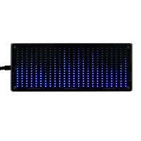 384Pcs LED Lights Digital Audio Music Spectrum Analyzer Display with Shell DIY Tools