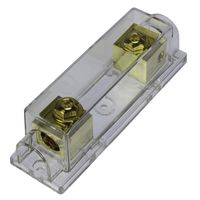 VOODOO Gold ANL Fuseholder Car Audio 2/0 1/0 0 Gauge no terminals Needed