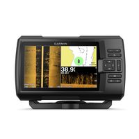 Garmin Striker 7sv with Transducer, 7" GPS Fishfinder with Chirp Traditional, ClearVu and SideVu Scanning Sonar Transducer and Built in Quickdraw Contours Mapping Software