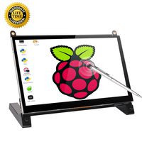 Touchscreen Monitor, 7 Inch Portable USB Monitor Raspberry Pi Touch Screen IPS Display Computer Monitor 1024X600 16:9 HDMI Game Monitor for Pi 4/3 /2/ Zero/B Raspbian Ubuntu Xbox /PS4 Mac