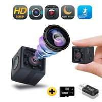 Hidden Camera with Audio, 1080P Spy Hidden Camera with Video - Nanny Cam with Night Vision/Motion Detection/Video Record,Security Cop Spy Cam for Home,Car,Office Outdoor-No WiFi Needed