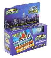 New York 35mm Disposable Film Camera ISO 400 Flash 24 Exposures