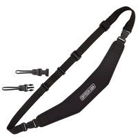 OP/TECH USA Utility Strap-Sling - Padded Neoprene Camera Sling with Quick Disconnects and Control-Stretch System (Black)