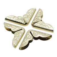 MMRM Metal Book Corner Protectors Photo Album Diary Scrapbooking - 100Pcs