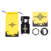 Phone Skope Complete Digiscoping Kit for iPhones OR Samsung, Fits Vortex Razor HD Binoculars & Swarovski EL, EL Range, SLC Binoculars, Includes PhoneCase + Eyepiece Adapter + Lens Cloth (Samsung S9+)