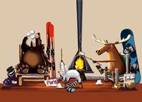 Tree-Free Greetings S'Mores Birthday Cards, 2 Card Set, Wildlife, Multicolored (11136)