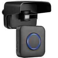 Wireless Driveway Alarm BITIWEND Driveway Motion Detector Chime with 500ft Wireless Range,Driveway Motion Sensor Alarm Waterproof Motion Sensor & Detector for Home,Yard,Garage (Batteries Not Included)