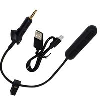 Alitutumao Replacement Audio Transmitter Adapter Cable Compatible with Bose Quiet Comfort QC15 QC 15 Headphone Transform Wired Into Wireless