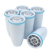 ZeroWater Replacement Filters 6-Pack BPA-Free Replacement Water Filters for ZeroWater Pitchers and Dispensers NSF Certified to Reduce Lead and Other Heavy Metals