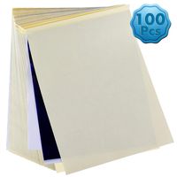 Tattoo Transfer Paper, Cridoz 100 Sheets Tattoo Stencil Transfer Paper for Tattooing