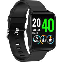 bemi Smart Watch Sports Activity Fitness Heart Rate Tracker, Step Counter, Calories Burned, Blood Pressure & Sleep Monitor for Women Men, IP67 Waterproof