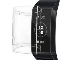 SimplylinUltra-Thin Soft TPU Protection Silicone Case Cover for Fitbit Charge 3