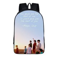 JUNG KOOK Kpop BTS GOT7 Backpack Laptop Bag Jimin SUGA V Messenger Bag