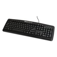Fellowes 9892901 Keyboard - USB - 104 Keys - Black